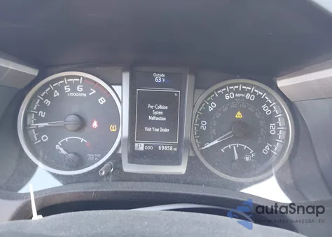 2019 Toyota Tacoma Limited z USA, uszkodzony, nr VIN 3TMGZ5AN4KM227171